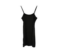 Mini robe d'été moulante sans bretelles pour femme, couleur unie, robe midi décontractée, Noir , XS