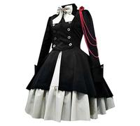 Mini Robe Femme Sexy- Robe MéDiéVale Femme Manches Longues-Robe Halloween Bow Princess Cosplay Carnaval Drame FêTe Grande Taille Style Retro Cour Renaissance Victorienne Steampunk Gothique Dress