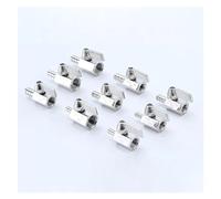 Mini robinet à bille avec poignée en acier inoxydable, Tube filetage interne, externe, interrupteur de vanne d'eau Miniature, 1 pièces(45293,INTERNAL THREAD-12MM)