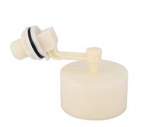 Mini-Robinet à Flotteur G1/2 |ABS sûr pour l'eau Potable |Contrôle du Niveau d'eau Compact pour réservoirs, Toilettes et équipements |Conception Robuste en Plastique cylindrique