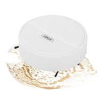 Mini robot balai - Compact - 6,3 x 6,3 pouces - Collecteur de poussière sans fil - Essuyage automatique intelligent | Cuisine, couloir, entrée, sous le lit, canapé, meubles, bureau, coin, rugueux