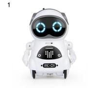 Mini Robot de poche Portable, contrôle vocal, enregistrement du Chat, chant, danse, jouet interactif pour enfant, raconter une histoire, jouet RC, cadeau