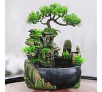 Mini rocaille cascade de bureau pour le jardin, la chambre à coucher, le bureau, le café, etc