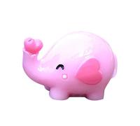 Mini Rose Éléphant Forme Modèle Micro Paysage Paysage Paysage Modèle Ferroviaire Paysage Maison Bureau Décoration Ornements Accessoires Très Pratique et PopulaireDesign Durable