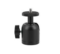 Mini rotule en métal 1/4" - Rotule universelle avec rotation à 360° pour appareil photo et accessoires