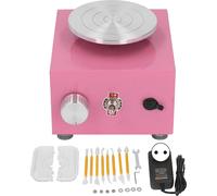 Mini -Roue en céramique Vivante rose stable Pillage taille compacte Basin Style Kids for Kid 100-240V EU -Plug-in