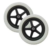 Mini roues de vélo, 1 paire de roues vélo remplacement pour enfants, balancier 12 pouces, accessoires réparation légers pour vélos et entretien, blanc, entraînement pour 12 pouces