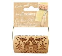 Mini rouleau à pâtisserie en bois - bonhomme pain d'épices Scrapcooking