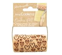 Mini rouleau à pâtisserie en bois - coeur Scrapcooking