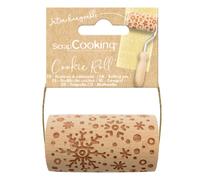Mini rouleau à pâtisserie en bois - flocon Scrapcooking