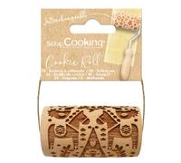 Mini rouleau à pâtisserie en bois - Noël Scrapcooking