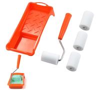 Mini Rouleau de Peinture en Mousse,Petit Rouleau de Mousse,Petit Rouleau Peinturee,Mini Rouleau Peinture,Kit de rouleau de peinture en mousse,Convient pour peindre les murs,2 pouce