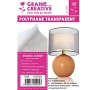 GRAINE CREATIVE Polyphane Adhésif Transparent Rouleau 60x120 cm