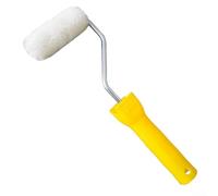 Mini rouleau en laine de 5,1 cm pour projets de peinture détaillés, retouches, finition lisse sur murs, meubles et travaux manuels (B)