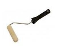 Mini rouleau laqueur peinture manche + manchon velours largeur 100mm