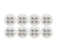 Mini Roulette Auto-adhésive, Remplacement 8 Pièces Roue à Billes Flexible et Sûre Professionnelle pour Pot de Fleur pour Salon de beauté