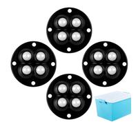 Mini roulettes | Poulie de roulette de type mini pâte rotative 4 pièces - Roues d'appareils électroménagers pour table de chevet chauffante, petite poulie pour jouets pour