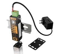 Mini RS-422/RS-485/RS-232 vers Ethernet Modbus RTU vers TCP Gateway | Client MQTT, un port réglé sur RS-232, RS-422 ou RS-485 dans l'interface utilisateur Web, 4 clients TCP, -40/+85C, 9-50 V