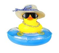 Mini Rubber Ducks, Car Accessories Ornament, Cute Dashboard Decoration | Tiny Bath Toy Collectibles | Adorable Vehicle Interior accentt, Bedroom Desktop Display Charm for Kids Adults Office Shelf