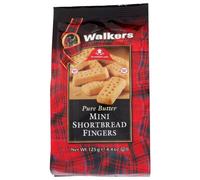 Walkers Mini Shortbread Fingers, spécialité écossaise, 125g