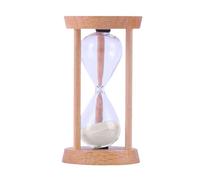 Mini sablier en bois de 5 minutes - Décoration de bureau - Minuteurs créatifs - Pour jeux de salle de classe - Pour salle de classe
