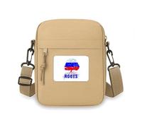 Mini sac à bandoulière motif drapeau russe Root Faly Art Déco Mode Sac à main pour téléphone portable