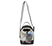 Mini sac à bandoulière - petit sac à bandoulière pour téléphone portable avec fermeture à cordon - portatif pour téléphone portable pour voyage décontracté et sport en tissu léger avec fermeture à