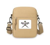 Mini sac à bandoulière pour téléphone portable Motif cerf-volant de la culture chinoise