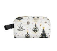 Mini sac à déjeuner mains libres pour adulte - Garde les aliments au chaud - Pour la maternelle - Motif dessin animé - Décoration de Noël dorée