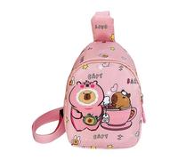 Mini sac à dos à bandoulière pour filles Motif dessin animé, B, Beauté de masse