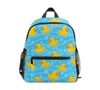 Mini sac à dos bleu canard jaune pour garçons et filles, Canards jaunes Dessin animé bleu, Small, Sacs à dos cool imprimé football