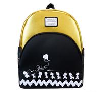 Loungefly Sac à dos 75e Anniversaire Snoopy Gang Flying Kite Noir