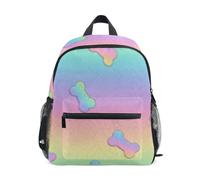 Mini sac à dos dégradé arc-en-ciel pastel pour garçons et filles, Dégradé arc-en-ciel pastel, Small, Sacs à dos cool imprimé football