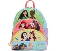 Mini Sac à dos Funko Loungefly Disney Princess Collage Triple Pocket Multicolore G