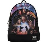 Mini sac à dos Funko Loungefly Star Wars Prequel Trilogy Triple Pocket Multicolore G