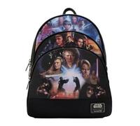 Mini sac à dos - Funko - Loungefly - Star Wars Prequel Trilogy - Triple Pocket - Noir