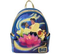 Mini sac à dos - LOUNGEFLY - 15ème anniversaire - Disney La Princesse et la Grenouille - Tiana - Doré