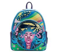 Mini sac à dos - LOUNGEFLY - Jimi Hendrix - Design psychédélique - Mixte - Taille unique