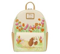 Mini Sac A Dos Loungefly | La Belle Et Le Clochard | Tulipe Pastel