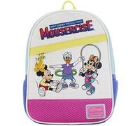 Mini Sac A Dos Loungefly - Mickey - Mousercise blanc G