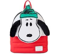 Mini sac à dos - LOUNGEFLY - Peanuts Holiday Collection - Rouge - Peluche - Hivernal