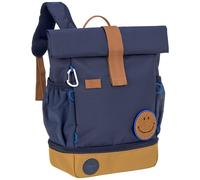 Mini sac à dos Rolltop Little Gang Bleu marine