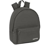 Mini sac à dos - SAFTA - Confortable - 27 x 10 x 32 cm - Idéal pour enfants - Gris