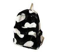 Mini Sac À Dos Tendance For Filles - Bandoulière Réglable, Fermeture Éclair Et Antivol(Black)