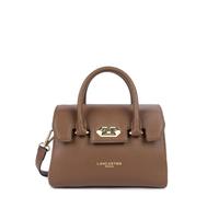 LANCASTER | Milano Cosmos - Mini Sac à Main Cuir de Vachette Grainé Châtaigne