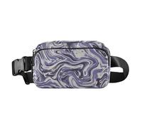 Mini sac banane élégant avec sangle réglable pour voyage, vacances, course à pied, lumière d'huile moderne, Lampe à huile moderne à répétition lumineuse, 1 Size