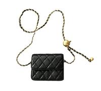 Mini sac de ceinture sac de taille pour les femmes à la mode petit sac de taille sacs de ceinture pour femmes Trendy Y2k Accessoires, noir, Small