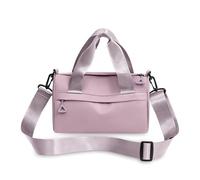 Mini sac de gym, petit sac de sport pour femme, petit sac à bandoulière imperméable, léger, fermeture éclair, sac fourre-tout avec sangle réglable, rose, Taille unique