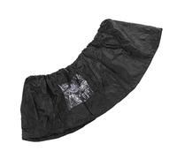 Mini Sac de Nettoyage pour Climatiseur Split, Protection Anti-poussière Efficace en PVC Anti-éclaboussures pour Climatiseur avec Sortie de Vidange pour Chambre à Coucher (Noir)