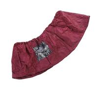 Mini Sac de Nettoyage pour Climatiseur Split, Protection Anti-poussière Efficace en PVC Anti-éclaboussures pour Climatiseur avec Sortie de Vidange pour Chambre à Coucher (Rouge)